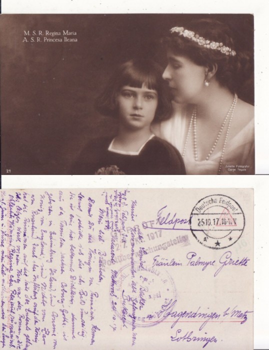 Casa Regala - Regina Maria, Printesa Ileana-cenzura