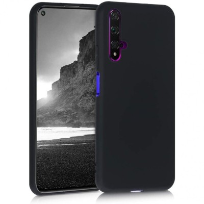 Husa HUAWEI Nova 5T - Ultra Slim Mat (Negru) foto