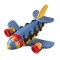 Set de Constructie Avion cu Reactie 3D mic-o-mic, 13 cm