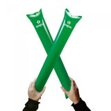 Aplauze gonflabile tip clappers pentru suporteri, verde