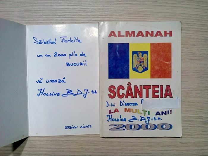 ALMANAH SCANTEIA 2000 - STAICU DINEL (director) - 2000, 239 p.