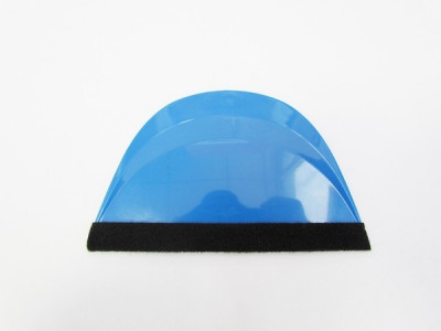Racleta plastic albastra montaj folie carbon TM161 foto