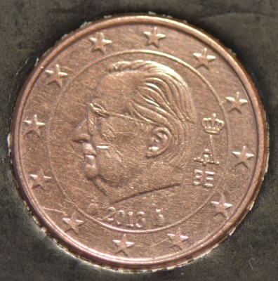 1 euro cent Belgia 2013 foto