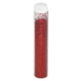 Pudră cu glitter - roşie, INGINAILS