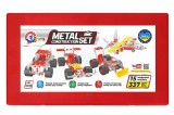 Set de construit metalic, TechnoK, 15 modele de vehicule, 337 de piese
