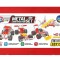 Set de construit metalic, TechnoK, 15 modele de vehicule, 337 de piese