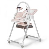 Scaun De Masa Kinderkraft Lastree, 2 In 1, Transformabil, Pink