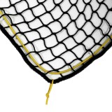 Plasă acoperire remorcă, plasă protecţie marfă, 3 x 4 m, cu elastic