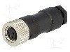 Conector M8, 4 pini, clasa etanseitate IP67, MOLEX - 120091-0007