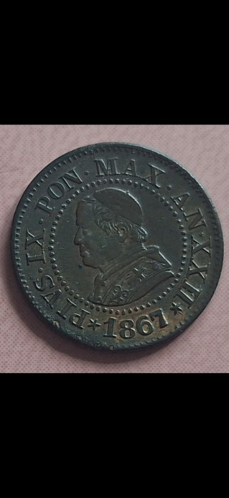 1 centesimo 1867 Vatican