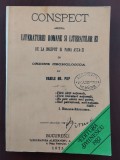 Conspect asupra literaturei rom&acirc;ne și literaților ei... - Vasile Gr. Pop - 1982