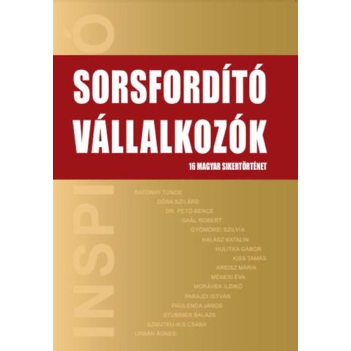 Sorsford&iacute;t&oacute; V&aacute;llalkoz&oacute;k - 16 magyar sikert&ouml;rt&eacute;net