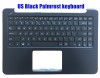 Carcasa superioara cu tastatura palmrest Laptop, Asus, VivoBook F402N, F402NA, 90NB0C53-R31US1, 13NB0C53AP0221, 13N0-UFA0321, albastru inchis, layout