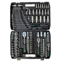 Set trusa chei 216 piese Campion, tubulare 1/4 inch, 3/8 inch, 1/2 inch, combinatii si biti, solutia completa pentru profesionisti