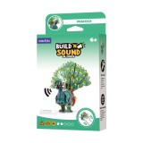 Cumpara ieftin Puzzle 3D cu sunete - Paun, Build n Sound