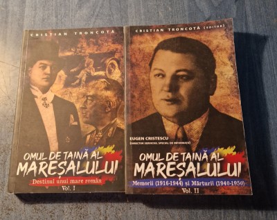 Omul de taina al maresalului 2 volume Cristian Trancota foto
