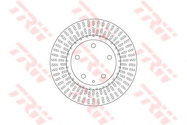Disc frana VW PHAETON (3D) (2002 - 2016) TRW DF6670