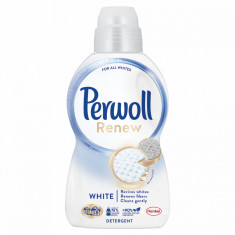 Detergent Lichid Pentru Rufe, Perwoll, Renew White, 990 ml, 18 spalari