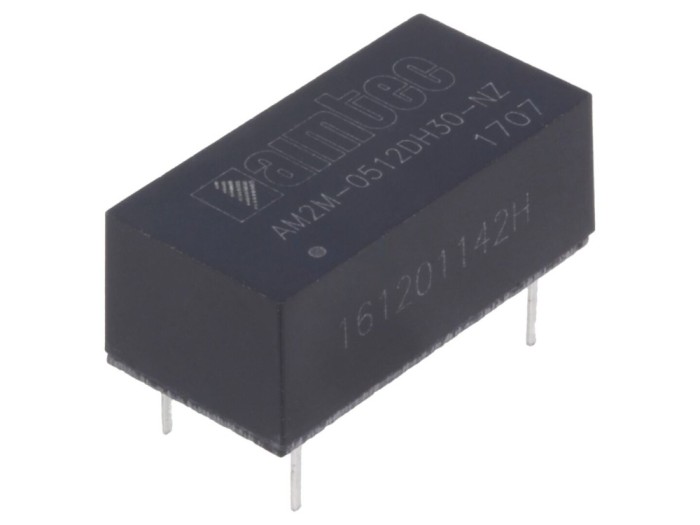 Convertor DC/DC 2W 5V la 12V/-12V