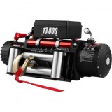 Troliu electric 12V, capacitate 6125 kg, Lungime cablu 27 m, Telecomanda