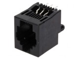 Soclu RJ12 6p6c THT 16.51mm