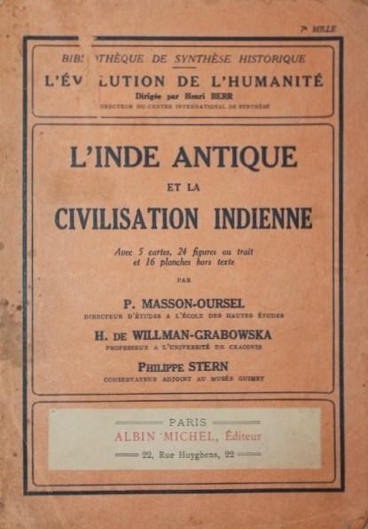 L INDE ANTIQUE ET LA CIVILISATION INDIENNE