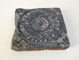 Tipar de lemn sculptat pentru imprimari textile Asia de SE