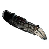Manson / Prelungitor Pentru Penis Cu Vibratii Cecilia, Negru, +2.5 cm