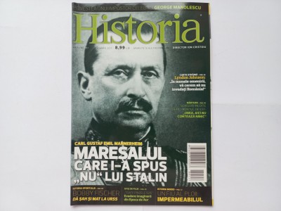 Revista HISTORIA, AN XI, NR. 117, SEPTEMBRIE 2011 foto