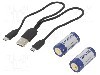 Acumulator 16340, 3V, 860mAh, Li-Ion, KEEPPOWER - P1634U1