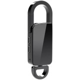 Cumpara ieftin Breloc Reportofon Spion iUni BR11 Plus, 8GB, Activare Vocala, MP3 Player, Inregistrare 19h, Negru