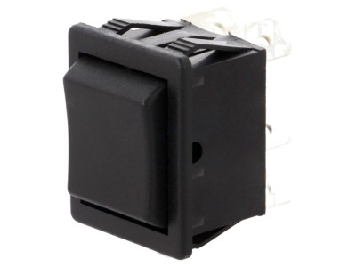 Comutator rocker DP3T (ON)-OFF-(ON) foto