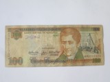 Honduras 100 Lempiras 2004(an rar) bancnota din imagini