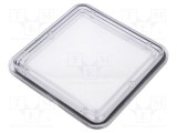 Feronerie RST ROZTOCZE Feronerie Feronerie de Inspecție Policarbonat 117,5x117,5x9mm