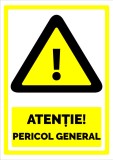 Semn atentie pericol general