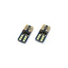 Set becuri auto cu LED CANBUS UltraBright compatibil T10e W5W 12 SMD Alb, Amio