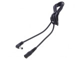 Cablu Alimentare DC 5,5/2,5 mm Negru, WEST POL