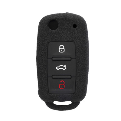 Husa pentru cheie VW Touareg, Golf/Skoda Fabia/Seat Mii - Techsuit Car Key Case foto