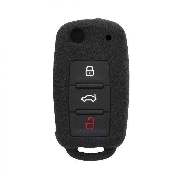 Husa pentru cheie VW Touareg, Golf/Skoda Fabia/Seat Mii - Techsuit Car Key Case