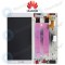 Huawei P8 (GRA-L09) Capac frontal modul display + LCD + digitizer argintiu