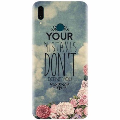 Husa silicon pentru Huawei Y9 2019, Your Mistakes Dont Define You foto