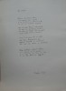 Manuscris de expozitie scris olograf de poetul Gheorghe Pitut, poezia Din vremi