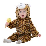 CLD155-99 Pijama kigurumi pentru bebelusi tip salopeta din material moale si pufos