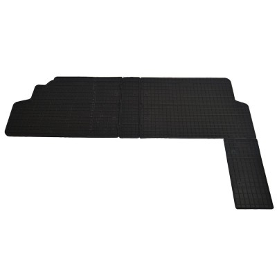 Set covorase auto din cauciuc Toyota ProAce 2013-2016, Citroen Jumpy 2 2007-2016, Fiat Scudo 2 2006-2016, Peugeot Expert 2 2006-2016 Pentru Randul 2 foto