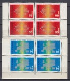 ROMANIA 1971 LP 762 COLABORAREA CULTURAL-ECONOMICA BLOCURI DE 4 TIMBRE MNH