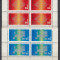 ROMANIA 1971 LP 762 COLABORAREA CULTURAL-ECONOMICA BLOCURI DE 4 TIMBRE MNH