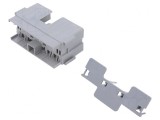 Carcasa PBT Gri 29mm cu 6 Piste și Suport