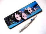 semn de carte cu flori albe 51804