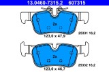 ATE 13.0460-7315.2 set placute frana,frana disc