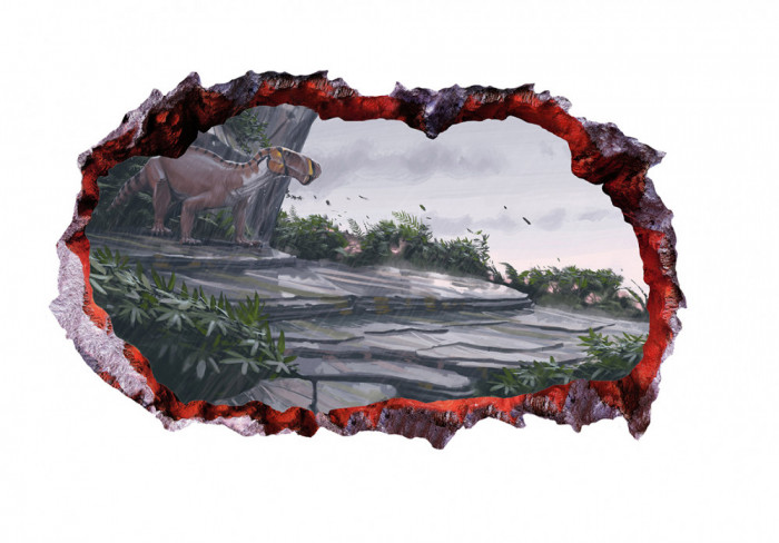 Sticker decorativ cu Dinozauri, 85 cm, 4288ST-1